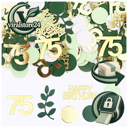 Konfetti geburtstag deko - geburtstag,