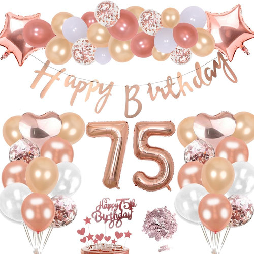 Geburtstag deko rosegold - geburtstag,
