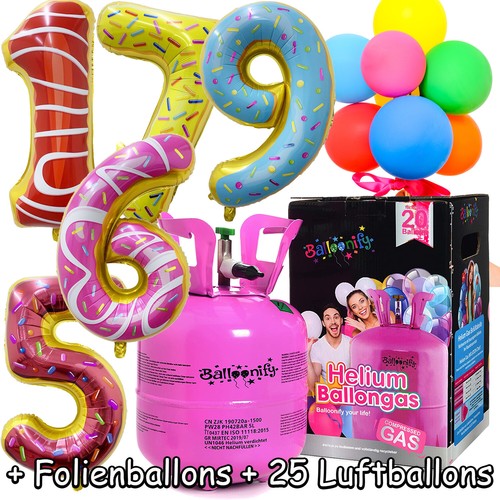 Folienballons ballongas - +,